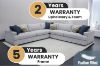 Picture of GOODWIN Feather Filled Sectional Sofa - Dust, Water & Oil resistant (Light Grey)