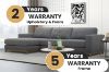 Picture of SIESTA Sectional Fabric Sofa Range (Dark Grey)