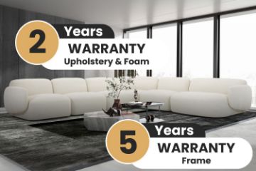 Picture of SUMMIT Fabric Modular Corner Sofa (White)