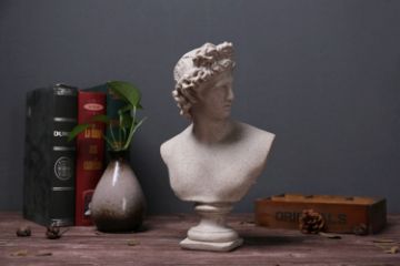 Picture of Classic Greek Bust Sculpture Ornaments Character Figure Resin Sculpture