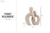 Picture of Sandstone Style Hugging Couple Figurine