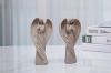 Picture of Guardian Angel H21/H22 Sandstone-Look Figurine