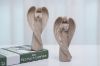 Picture of Guardian Angel H22 Sandstone-Look Figurine - Angel A