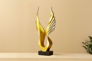 Picture of Angel Wings/Spread Eagle Wing Statue Resin Crafts Home Decor