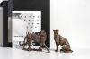 Picture of Standing/Sitting Leopard Statue Decor
