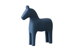 Picture of Nordic Creative Wooden Horse Decoration - Blue (H23)