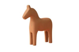 Picture of Nordic Creative Wooden Horse Decoration - Brown (H18)