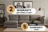 Picture of SERENA Feather-Filled Sectional Fabric Sofa