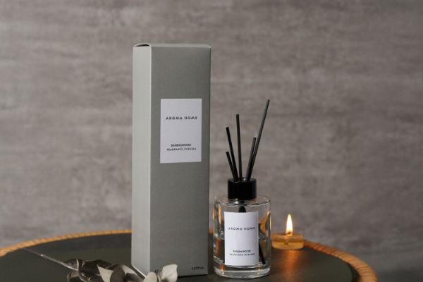 Picture of AROMA Reed Diffuser 4 Signature Scents Set (120ml Each) - Sandalwood