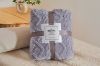 Picture of Soft Jacquard Pattern Blanket (150x200) Multiple Colours