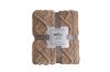 Picture of Soft Jacquard Pattern Blanket (150x200) - Brown