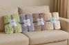 Picture of Soft Jacquard Pattern Blanket (150x200) - Beige
