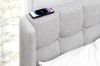 Picture of SONOMA Fabric Bed Frame in Double/Queen Size (Light Grey)