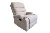 Picture of MALLIN 360° Swivel Manual Recliner Rocking Lounge Chair with Dual Cup Holders (Beige)