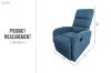 Picture of CARLISLE 360° Swivel Manual Recliner Rocking Lounge Chair