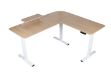 Picture of NEXUS 160 L-Shaped Electric Height-Adjustable Standing Desk with LED Display and USB Charging Port (Oak)