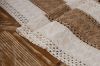 Picture of 376-003 Cotton-Edged Woven Table Runner/Bed Runner with Tassel - 30cmx200cm