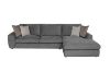 Picture of HAYVA Feather-Filled Fabric Sectional Sofa
