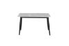 Picture of MIKASA 120 Sintered Stone Top 5PC Dining Set (Grey Table + 4 Light Grey Chairs)