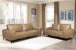 Picture of EASTWOOD 3/2 Seater Air Leather Sofa Range (Brown)