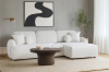 Picture of BADEN Fabric Sectional Chaise Facing Right Sofa