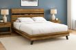 Picture of CALLA Solid Acacia Wood Bed Frame in Single/King Single/Double/Queen/Super King Size