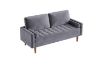 Picture of HAROLD 3 Seater Fabric Sofa (Grey) 