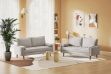 Picture of HAROLD 3/2 Seater Fabric Sofa Range (Beige) 