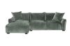 Picture of ROTTERDAM Sectional Fabric Sofa (Green)