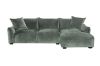 Picture of ROTTERDAM Sectional Fabric Sofa (Green)