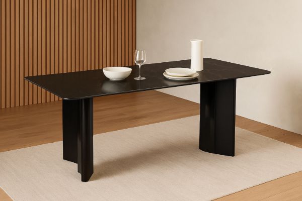 Picture of  [FLOOR MODEL CLEARANCE]  EDWARD 180 Dining Table with Stone Top