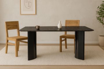 Picture of  [FLOOR MODEL CLEARANCE]  EDWARD 180 Dining Table with Stone Top