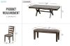 Picture of PERRY 6PC 183-228 Extendable Dining Set