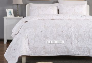 Picture of BES004 Cotton Quilted Bedspread 3PC Set 