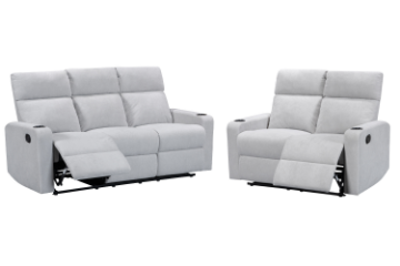 Picture of KIMMO 3/2/1 Seater Manual Reclining Sofa Range with Cup Holders