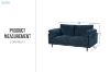 Picture of BAMBERG 3/2 Seater Fabric Sofa Range - 2 Seater