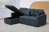 Picture of DARIA Reversible Sectional Sofa/Sofa Bed with Storage and Cup Holders