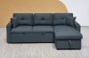 Picture of DARIA Reversible Sectional Sofa/Sofa Bed with Storage and Cup Holders