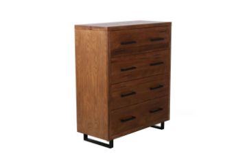 Picture of [FLOOR MODEL CLEARANCE] AURELIUS 4-Drawer Oak Tallboy