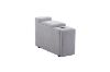 Picture of LUXEON Sectional Modular Sofa Range with Ottoman & Storage Console Hidden Cup Holders & Wireless Charging & USB Ports
