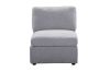 Picture of LUXEON Sectional Modular Sofa Range with Ottoman & Storage Console Hidden Cup Holders & Wireless Charging & USB Ports