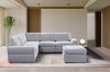 Picture of LUXEON Sectional Modular Sofa Range - 7PC Big Combo Set (LAF Armchair + Armlessx2 + Corner + Console + RAF Armchair + Ottoman)