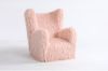 Picture of [FLOOR MODEL CLEARANCE]  WHIMSY Long-Pile Fabric Lounge Chair (Pink)