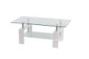 Picture of  [FLOOR MODEL CLEARANCE] HORIZON Glass Coffee Table (White)