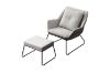 Picture of  [FLOOR MODEL CLEARANCE] ARMONDO Lounge Chair with Ottoman