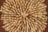 Picture of 650-001 D90 Round Teak Wood Twig Wall Art