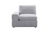 Picture of LUXEON Sectional Modular Sofa Range with Ottoman & Storage Console Hidden Cup Holders & Wireless Charging & USB Ports