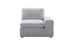 Picture of LUXEON Sectional Modular Sofa Range with Ottoman & Storage Console Hidden Cup Holders & Wireless Charging & USB Ports