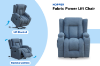 Picture of [FLOOR MODEL CLEARANCE] HOPPER Fabric Power Lift Chair (Grey)