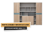 Picture of FOCUS Office System 240x200CM Bookshelf & Display Unit